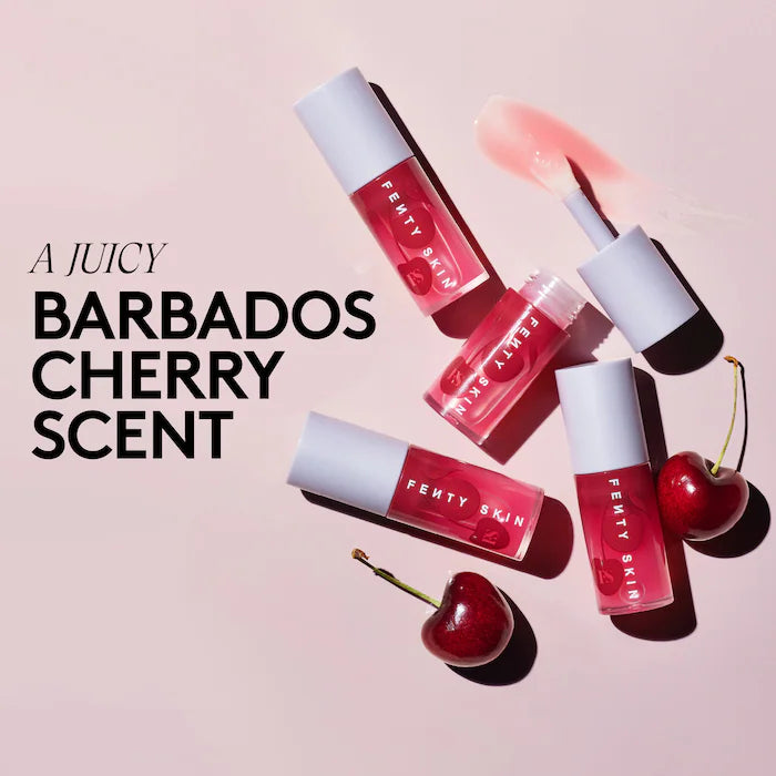 Fenty Skin
Fruit Quench'rz Hydrating + Strengthening Lip Oil Trio *Pre-Order*