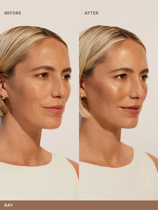 ILIA SUNSHIFT CREAM BRONZER WEIGHTLESS SEAMLESS NATURAL WARMTH GREEN TEA + MICROALGAE + SQUALANE