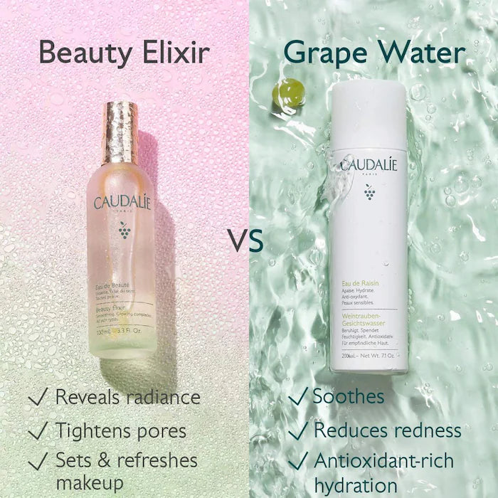 Caudalie Beauty Elixir Prep, Set, Glow Face Mist *Pre-Order*