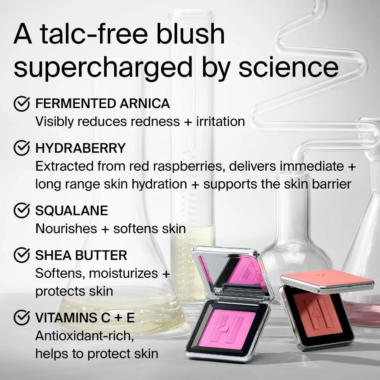 HAUS LABS BY LADY GAGA Color Fuse Talc-Free Blush Powder With Fermented Arnica *Pre-Order*
