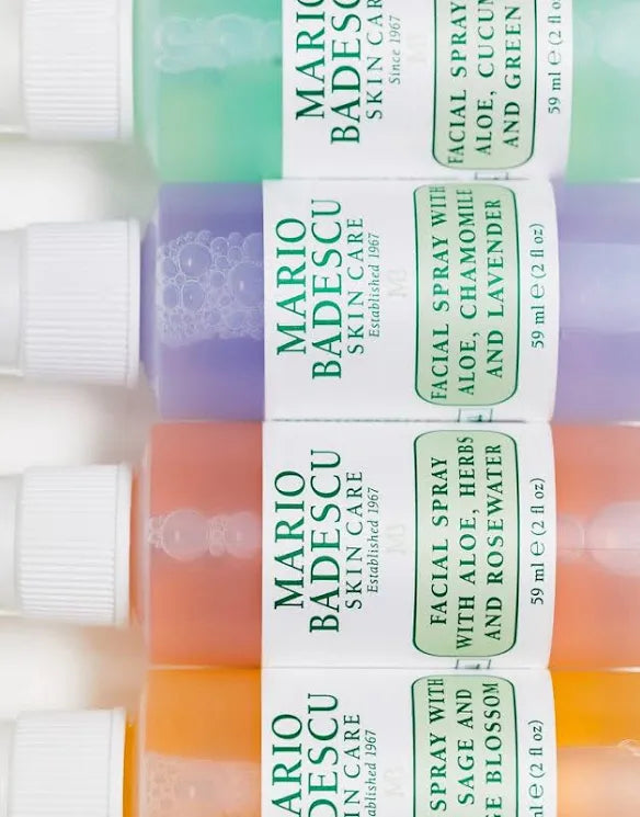 MARIO BADESCU MINI MIST COLLECTION FOR DEWY SKIN ANHTIME ANYWHERE. *PRE ORDER*