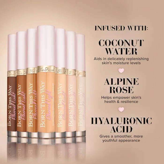 TOO FACED BORN THIS WAY ETHEREAL LIGHT ILLUMINATING SMOOTHING CONCEALER