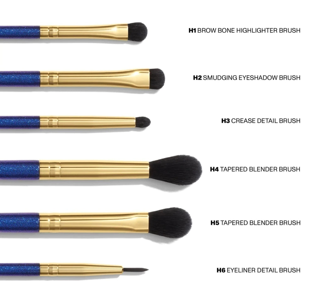 MORPHE THE MORÉ THE MERRIER 6 piece eye brush set