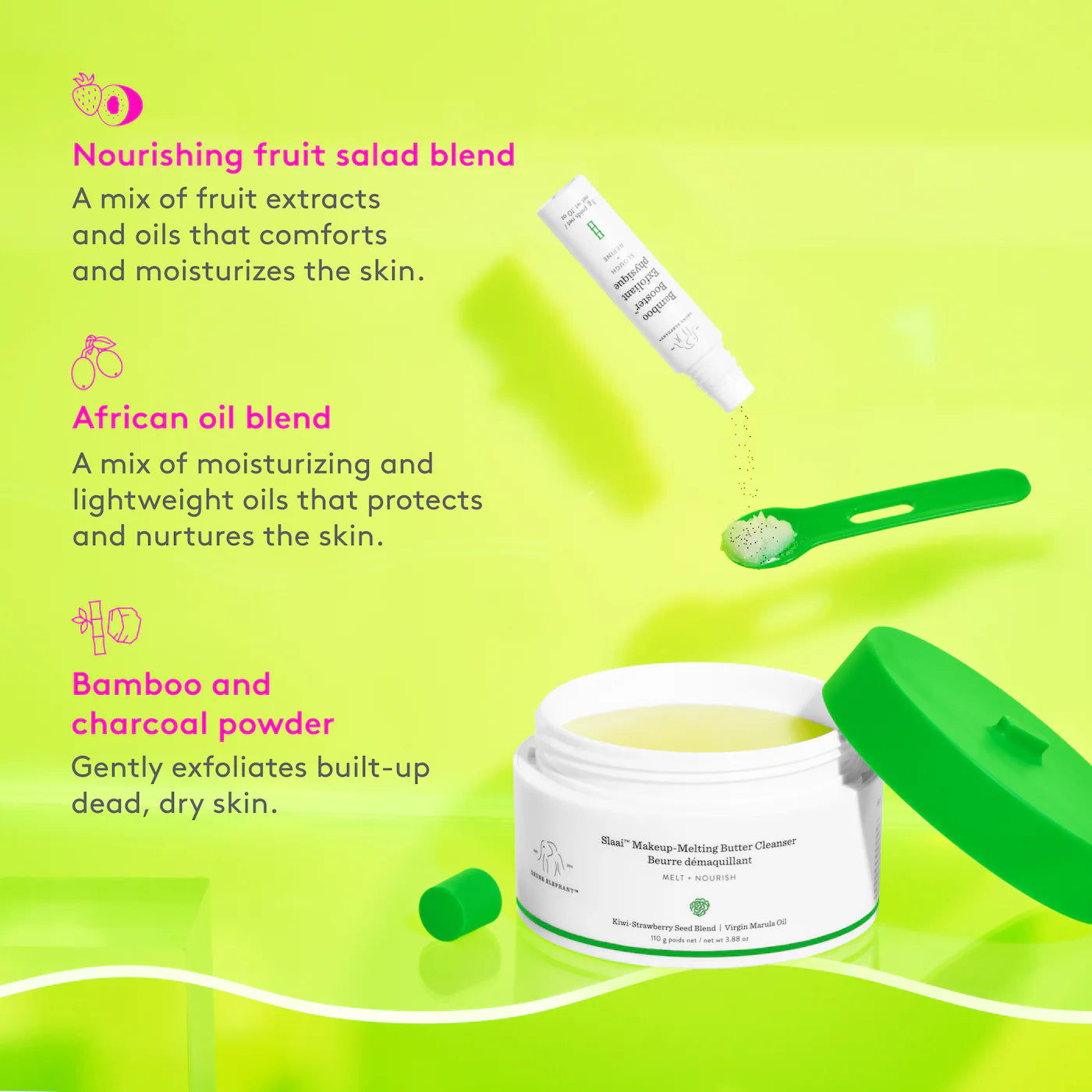 DRUNK ELEPHANT Slaai™ Makeup-Melting Butter Cleanser *PRE ORDER*