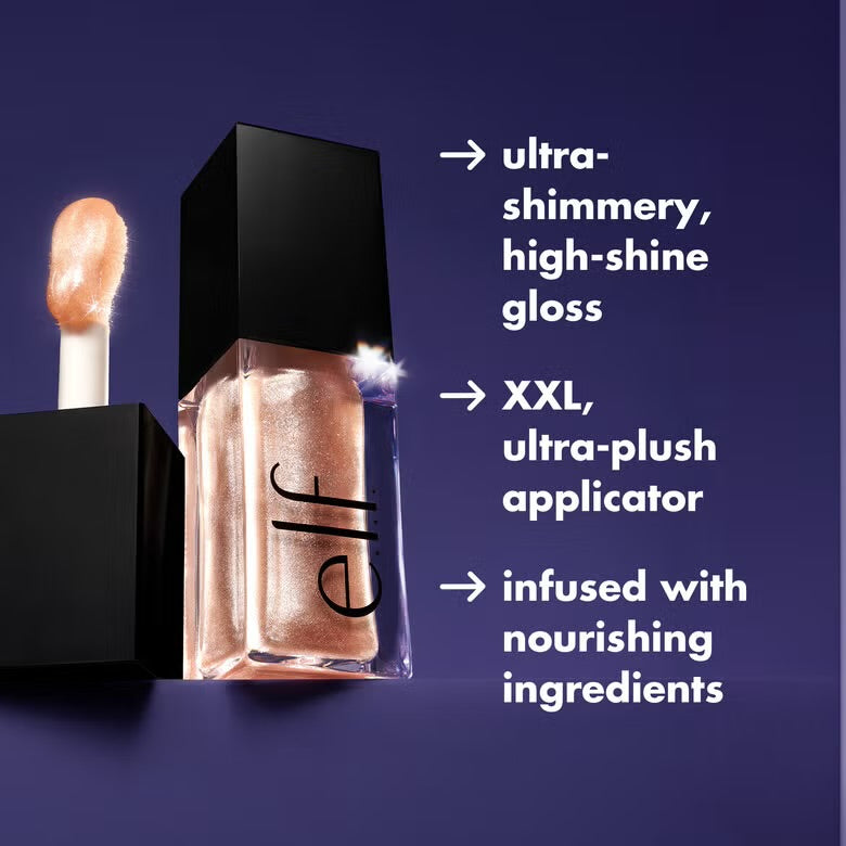 e.l.f. GLOW REVIVER LIP OIL GLIMMER FINISH CITRINE GLEAM * PRE ORDER*