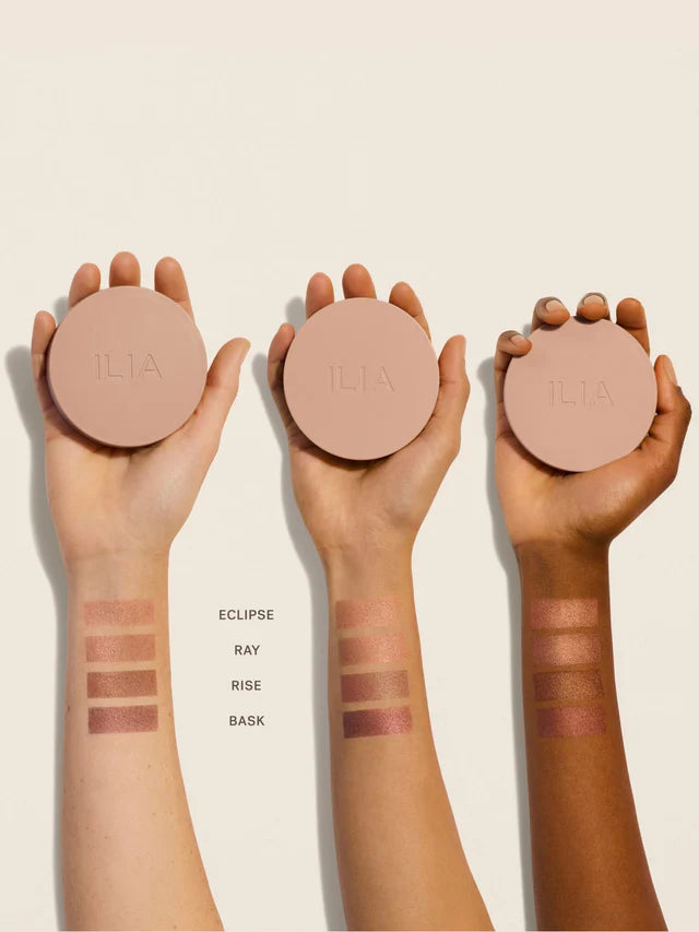 ILIA SUNSHIFT CREAM BRONZER WEIGHTLESS SEAMLESS NATURAL WARMTH GREEN TEA + MICROALGAE + SQUALANE
