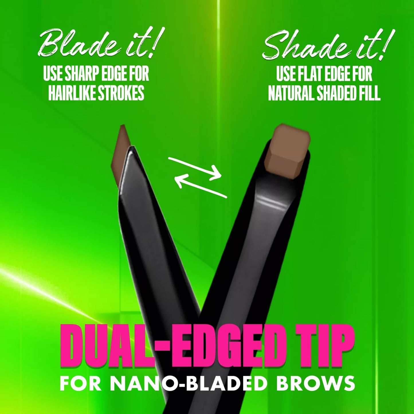 NYX PROFESSIONAL MAKEUP BLADE & SHADE NANO BROW MECHANICAL PENCIL