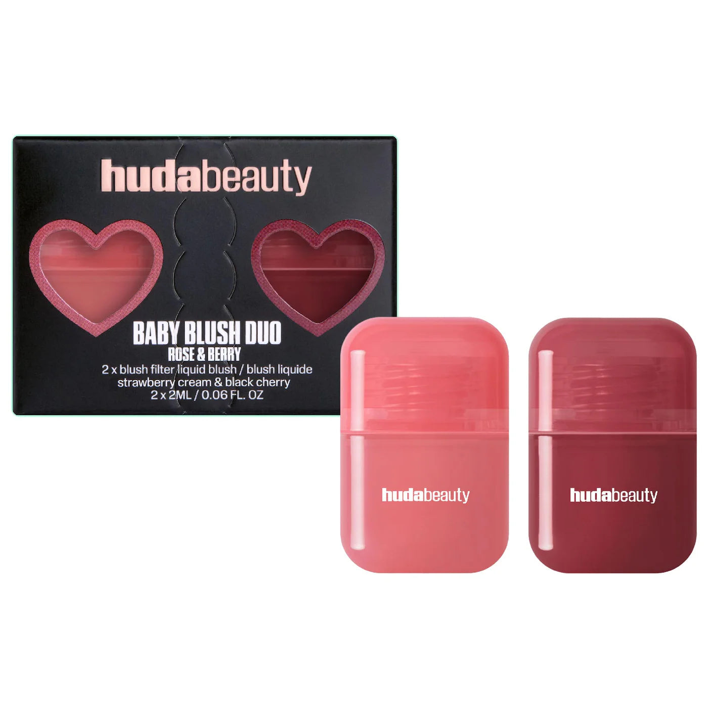 HUDA BEAUTY BABY BLUSH DÚO 2ML