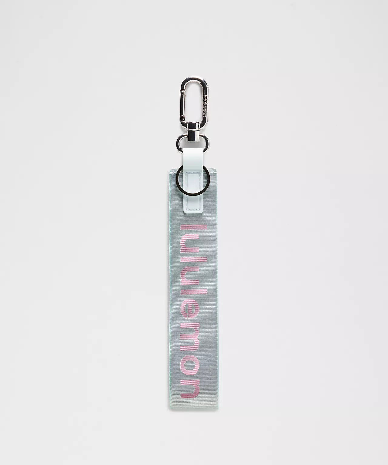 Lululemon Never Lost Keychain * Mint Breeze/Racer Pink