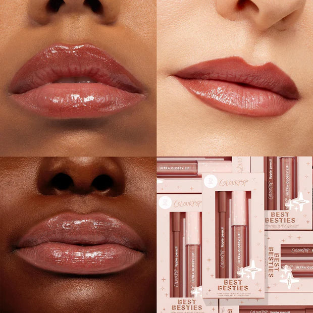 COLOURPOP BEST BESTIES ULTRA GLOSSY LIP & LIPPIE PENCIL