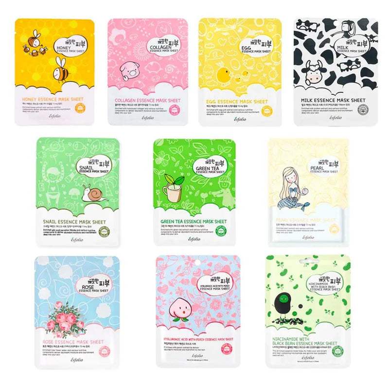 ESFOLÍO PURÉ SKIN ESSENXE MASK VARIETY PACK OF 10