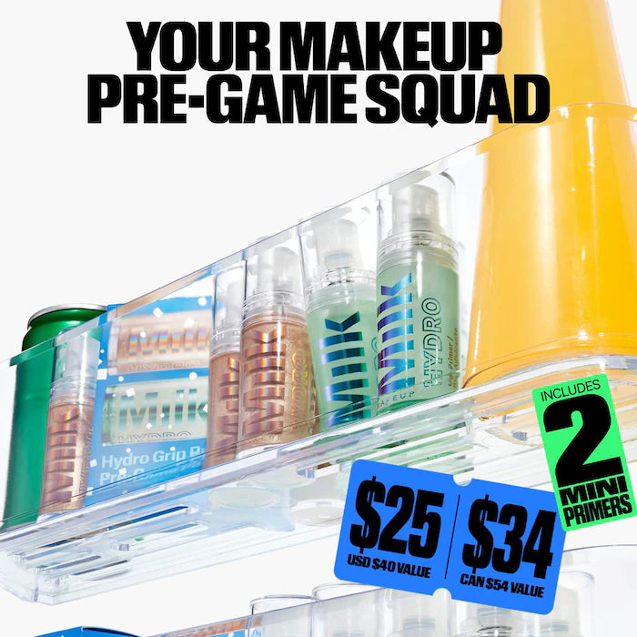 MILK MAKEUP
Mini Hydro Grip Primer Pre-Game Pack Set *Pre-Order*