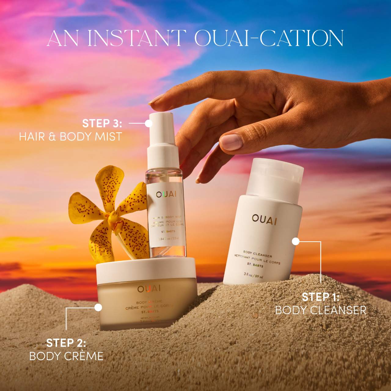 OUAI Mini St. Bart’s Body Set *Pre-Order*