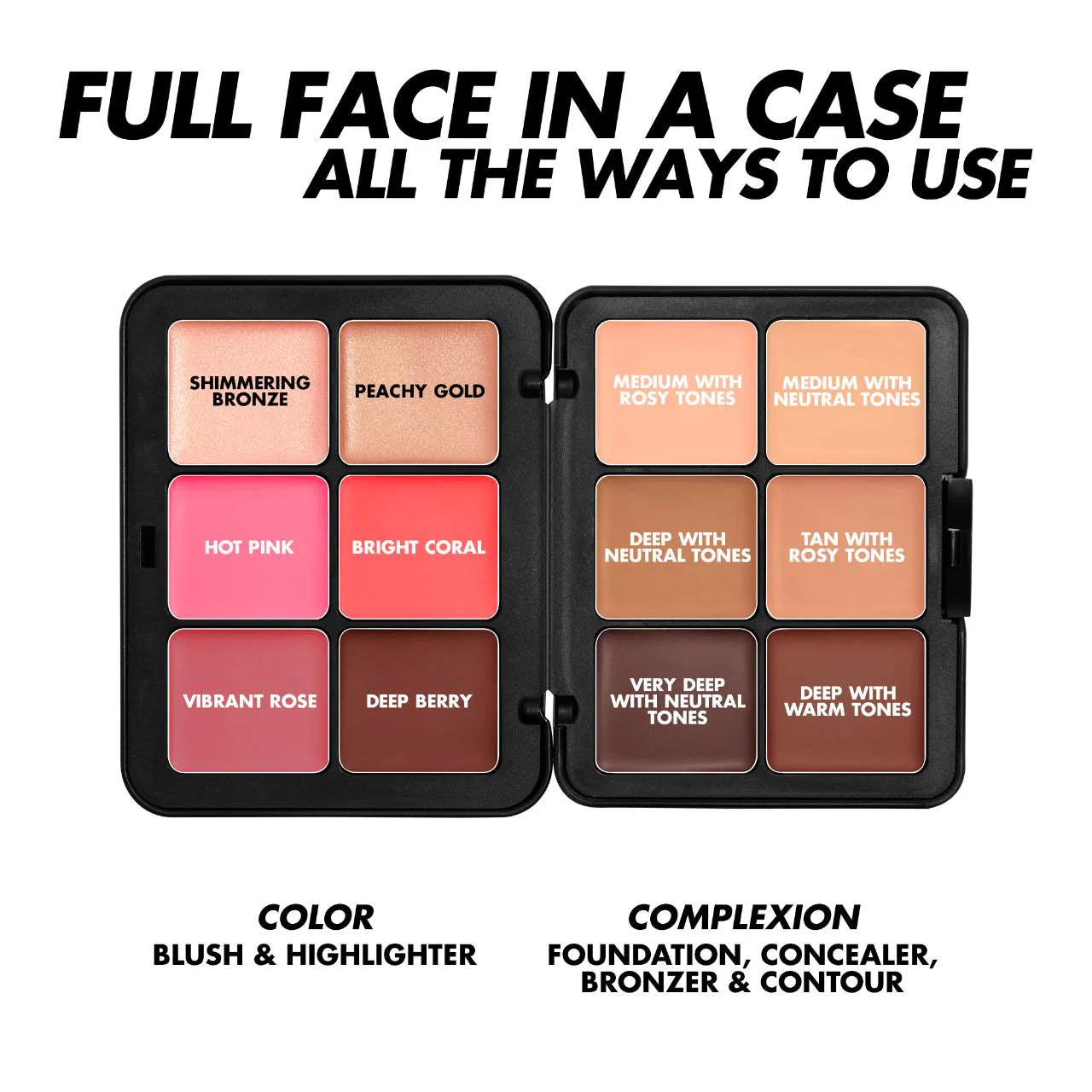 MAKE UP FOR EVER HD Skin Face Essentials – Longwear Full Face Cream Palette *Pre-Order*