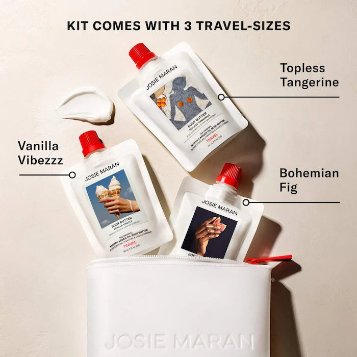 Josie Maran Butter Babies 3-Piece Body Cream Minis Kit *Pre-Order*