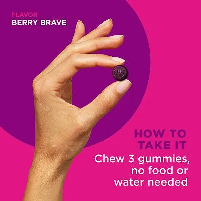 OLLY ACTIVE IMMUNITY + ELDERBERRY IMMUNE SUPPORT TO KEEP UP Echinacea, Zinc & Vitamin C (9 gummies)