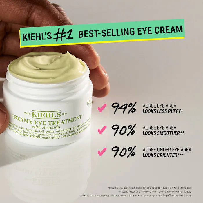 Kiehl's Since 1851
Hydrating Eye Treatment Cream with Avocado *PRE- ORDER*