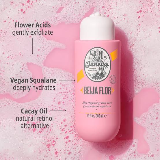 Sol de Janeiro Beija Flor Skin Renewing Body Wash 385 mL