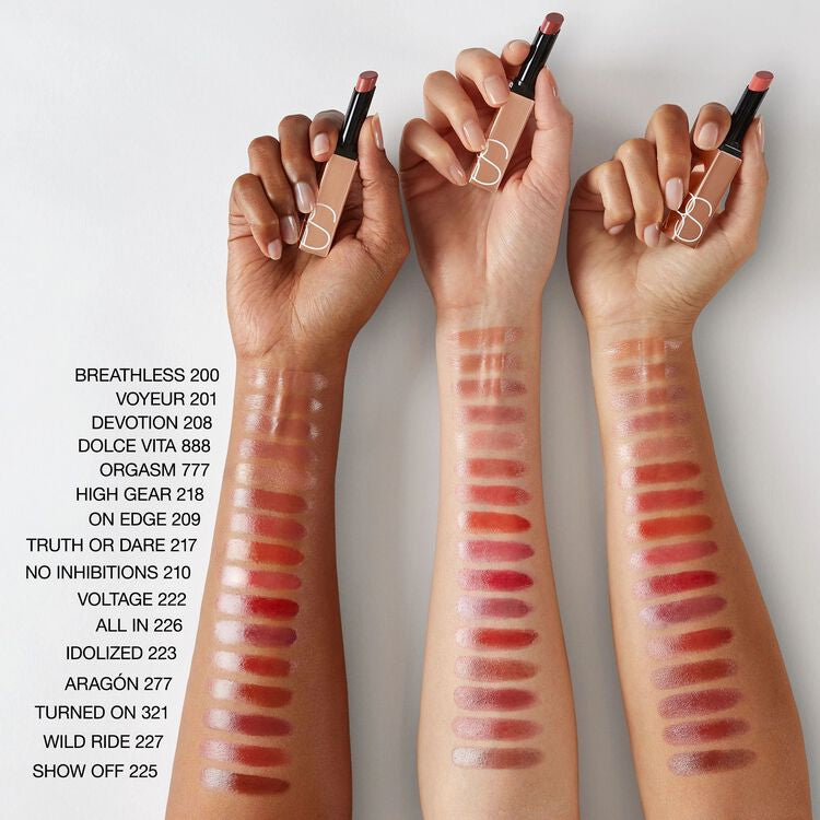 NARS AFTERGLOW SENSUAL SHINE LIPSTICK