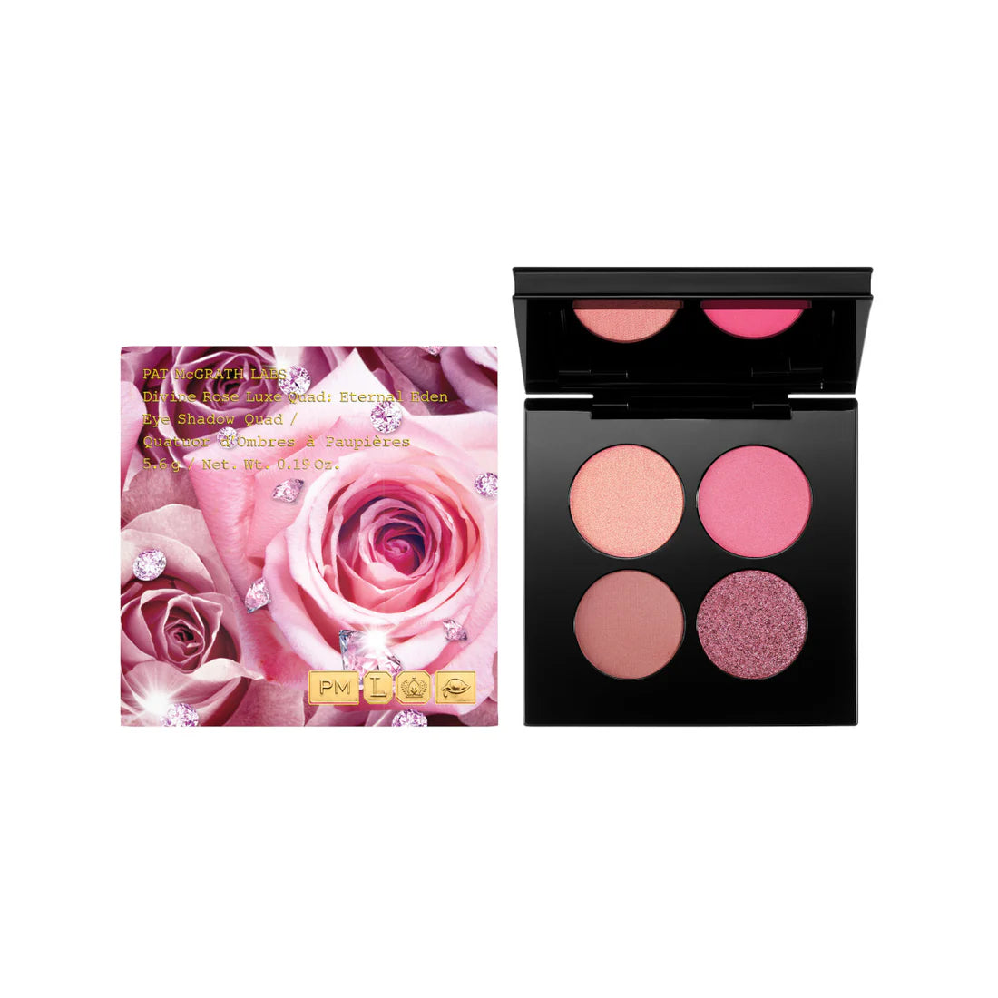 PAT MCGRATH DIVINE ROSE LUXE QUAD: ETERNAL EDEN (LIGERO DETALLE)