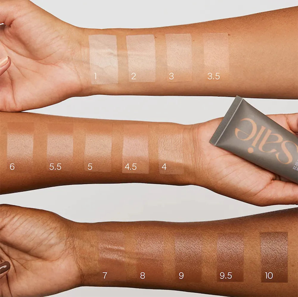 SAIE Slip Tint Tinted Moisturizer Sheer Coverage, Hydration, SPF 35