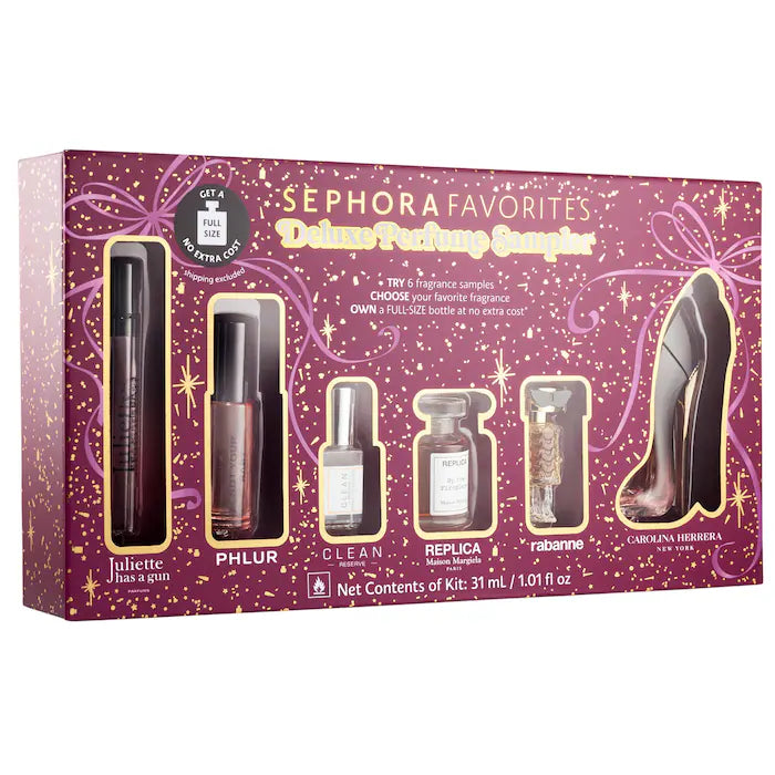 Sephora Favorites Deluxe Mini Perfume Sampler Set with Redeemable Voucher *Pre-Order*