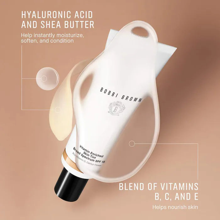 Bobbi Brown
Vitamin Enriched Hydrating Skin Tint SPF 15 with Hyaluronic Acid