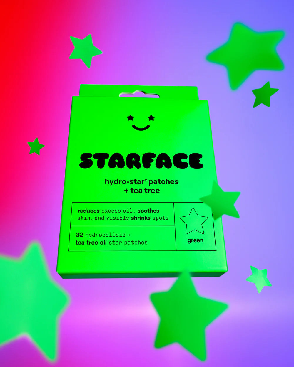 STARFACE HYDRO - STAR PATCHES + TEA TREE (32 pz)