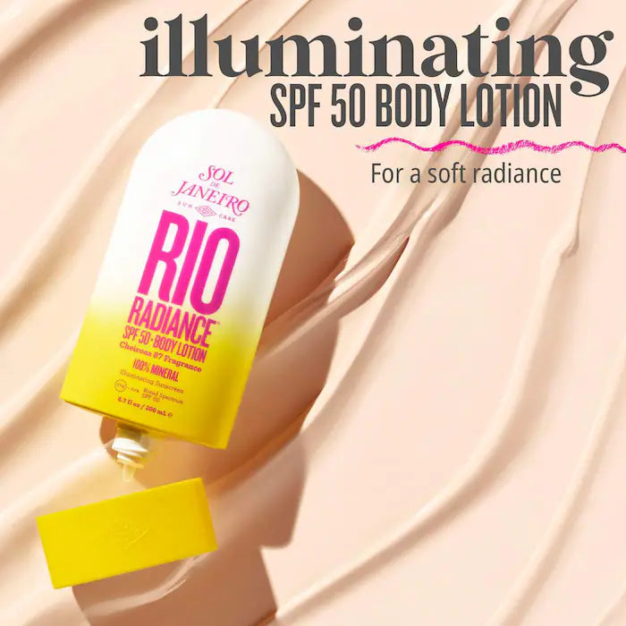 SOL DE JANEIRO RIO RADIANCE™ SPF 50 MINERAL BODY LOTION SUNSCREEN WITH NIACINAMIDE