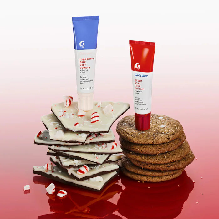 GLOSSIER Sugar + Spice Balm Dotcom Lip Balm Duo Makeup Gift Set, Limited Edición  *PRE ORDER*
