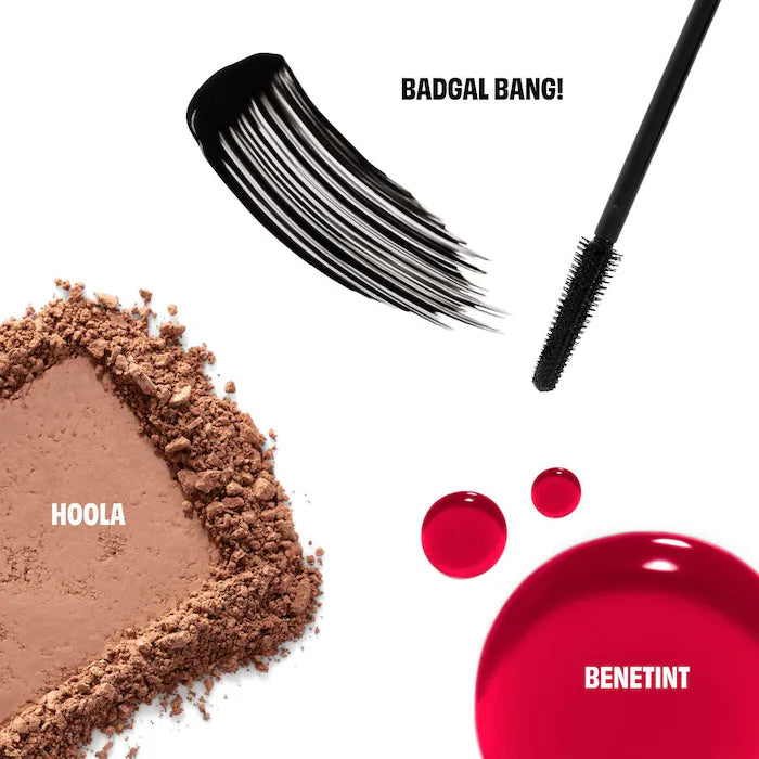 Benefit Cosmetics
Soup'd Up Beauty - Benetint, Hoola Bronzer and Mini BADgal BANG! Trio *Pre-Order*