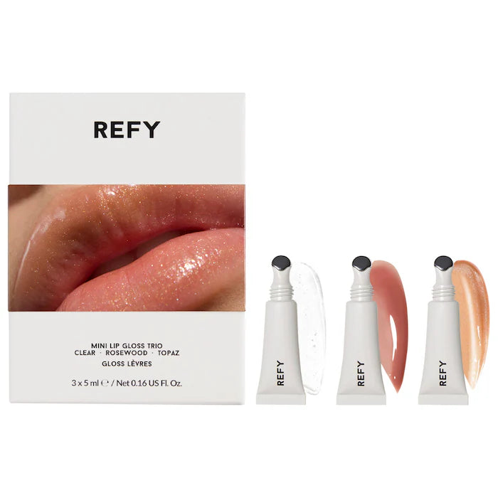 REFY MINI LIP GLOSS TRIO GIFT SET