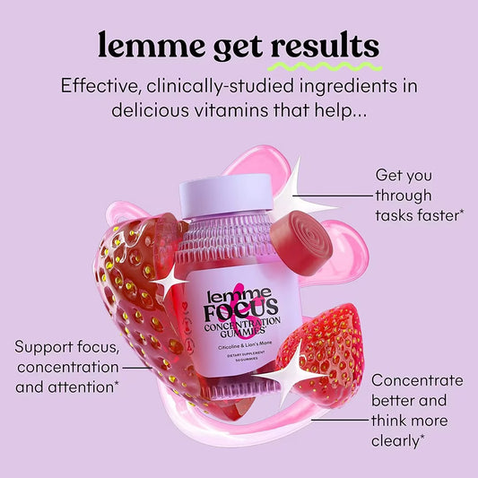 LEMME FOCUS CONCENTRATION GUMMIES