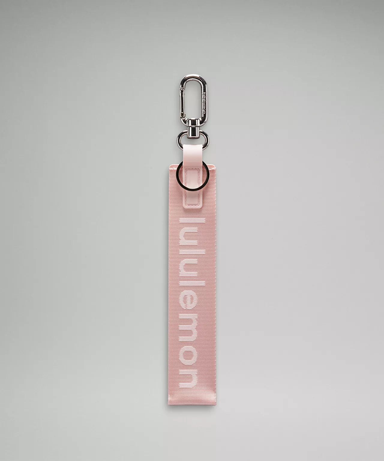 Lululemon Never Lost Keychain *Flush Pink/ White