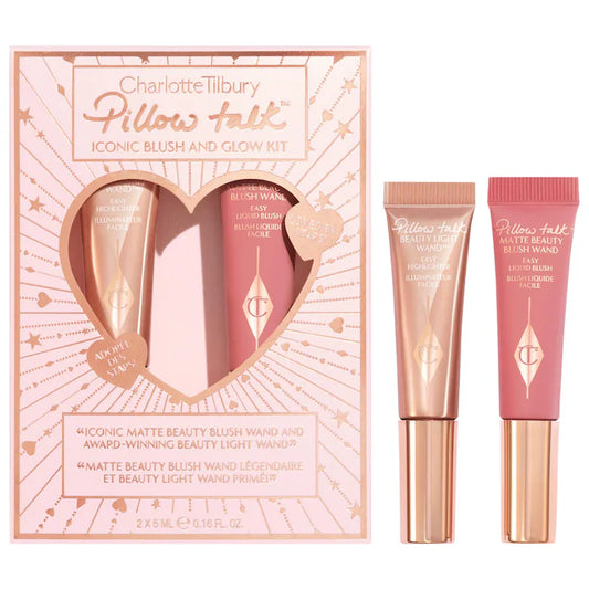 Charlotte Tilbury
Mini Pillow Talk Iconic Blush and Glow Kit Set *Pre-Order*