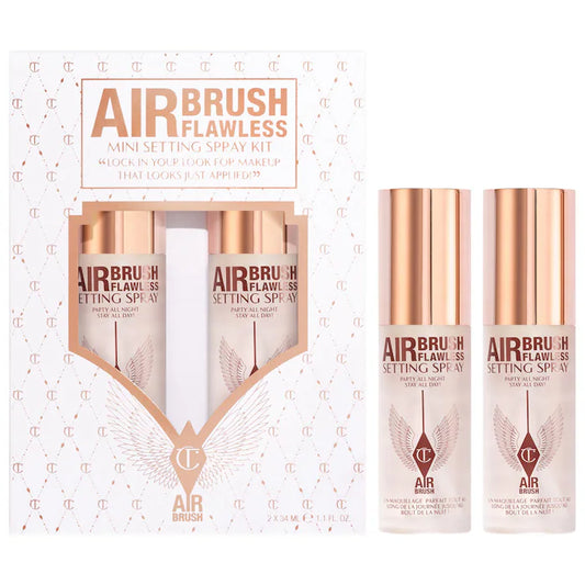 Charlotte Tilbury
Mini Airbrush Flawless Setting Spray Duo Set *Pre-Order*