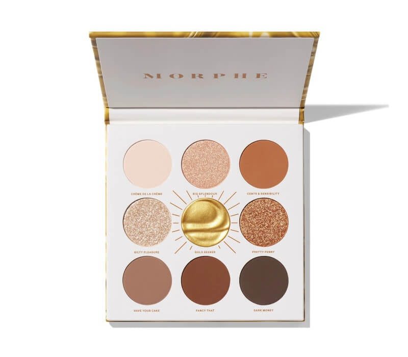 MORPHE RICH & FOILED ARTISTRY PALETTE – GOLD SEEKER