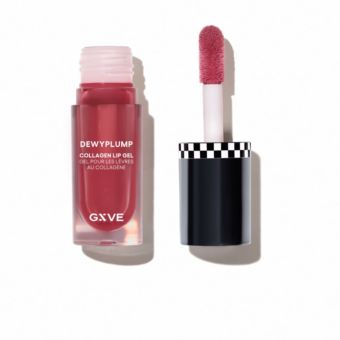 GXVE DEWYPLUMP COLLAGEN LIP GEL CLEAN, HIGH-PERFORMANCE LIP PLUMPER