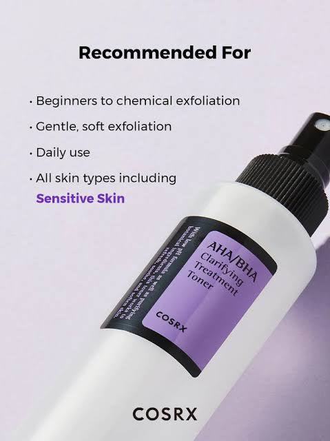 AHA/BHA Clarifying Treatment Toner Cosrx