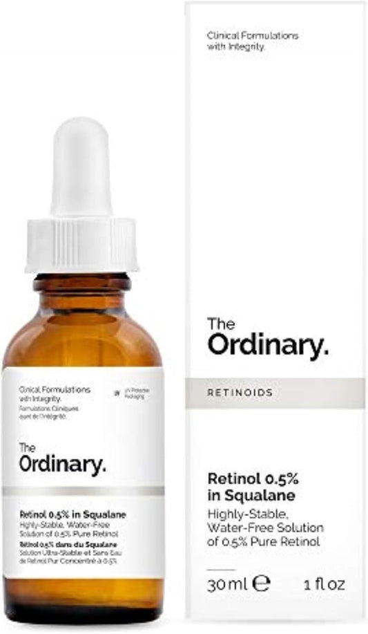 The Ordinary Retinol 0.5% in Squalane | Retinol puro (Fuerza moderada)