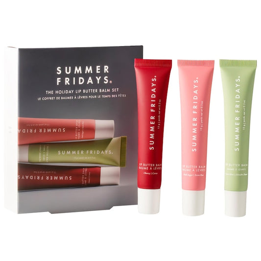 Summer Fridays
The Holiday Lip Butter Balm Set *Pre-Order*