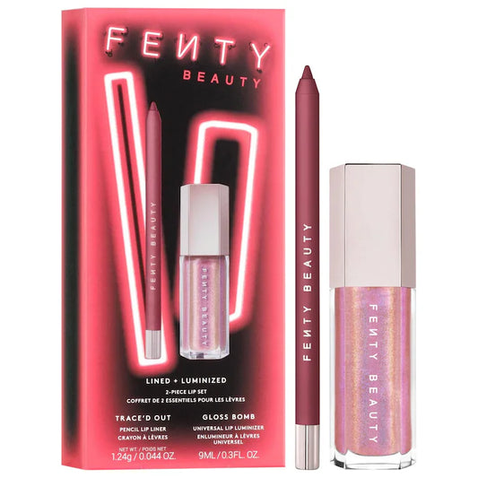 FENTY BEAUTY BY RIHANNA LINED + LUMINIZED 2-PIECE LIP SET
