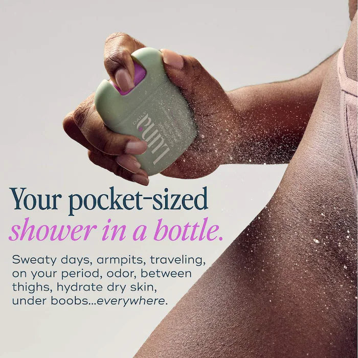 Luna Daily  The Mini Everywhere Spray-To-Wipe - With Prebiotics + Vitamins C&E, for Sensitive Skin