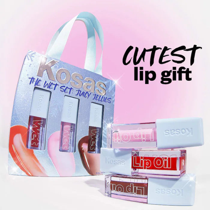 Kosas
The Wet Set: Juicy Jellies Sheer Lip Oils	*Pre-Order*