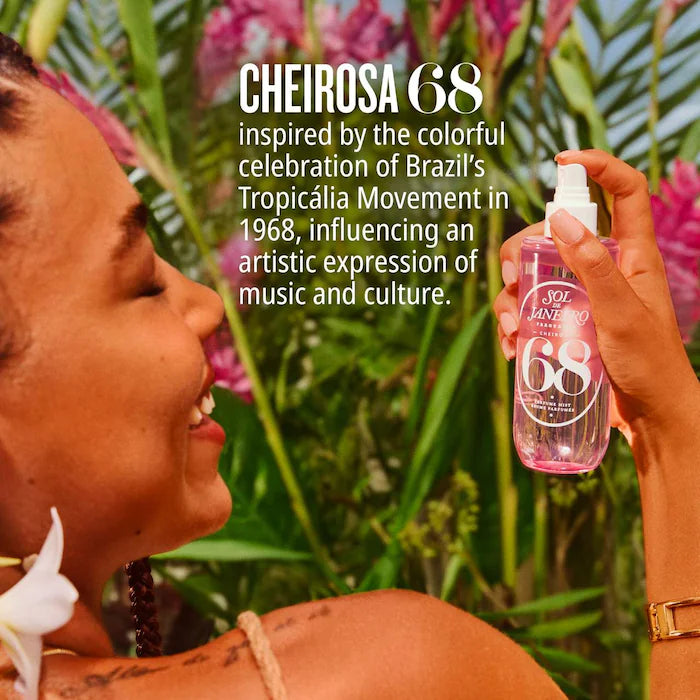 Sol de Janeiro
Brazilian Crush Cheirosa ’68 Beija Flor™ Hair & Body Fragrance Mist *Pre-Orden*