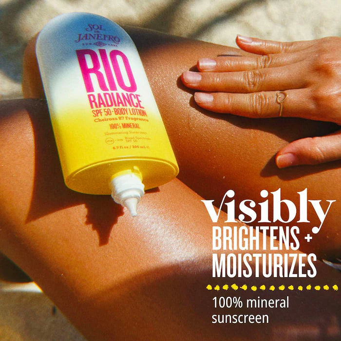 SOL DE JANEIRO RIO RADIANCE™ SPF 50 MINERAL BODY LOTION SUNSCREEN WITH NIACINAMIDE