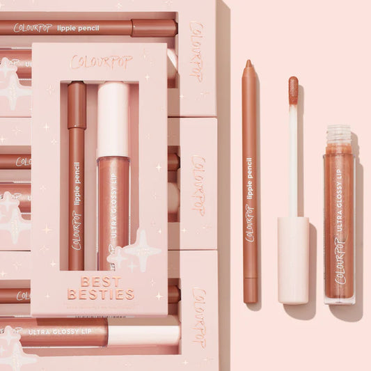 COLOURPOP BEST BESTIES ULTRA GLOSSY LIP & LIPPIE PENCIL