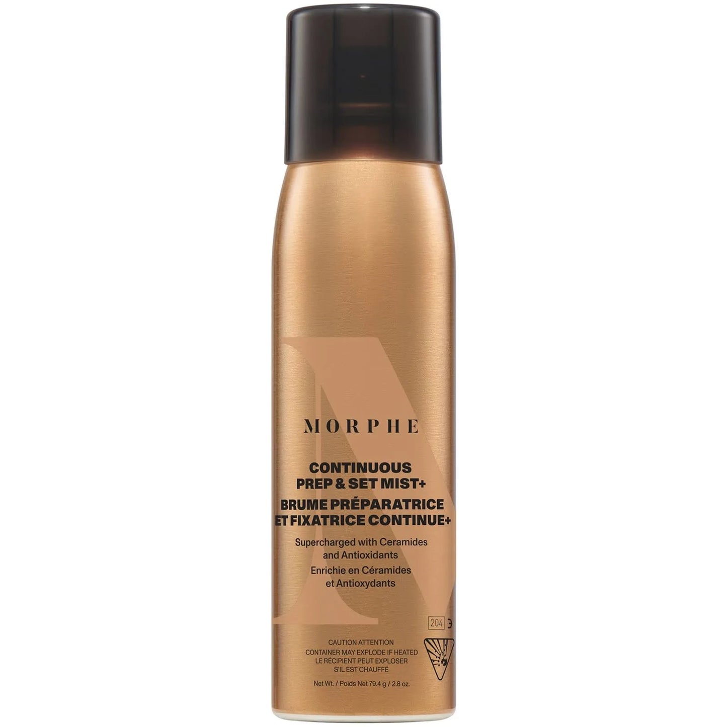 MORPHE, CONTINUOUS PREP & SET MIST + SUPERCHARGED WITH CERAMIDES  AND ANTIOXIDANTS 2.8OZ/79.4G. *PRE ORDER*