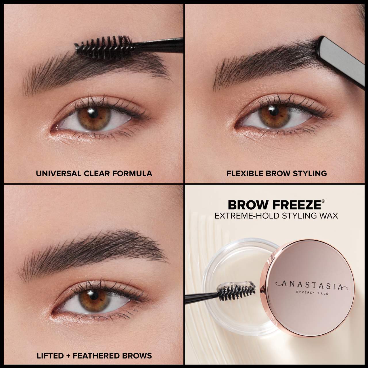 Anastasia Beverly Hills  Brow Freeze® Extreme Hold Laminated-Look Sculpting Eyebrow Wax *Pre-Order*