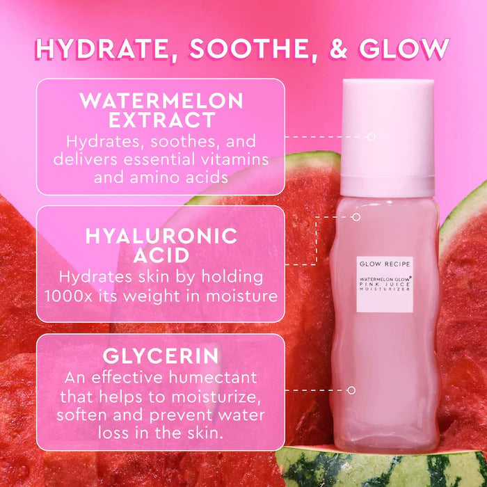 Glow Recipe
Watermelon Pink Juice Oil-Free Refillable Moisturizer